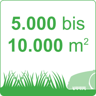 5.000 bis 10.000 m²