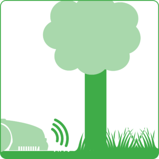 mit Radar Hindernis- erkennung