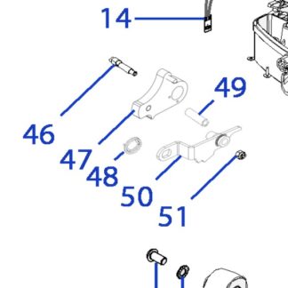 Radgabel hinten 075Z36500A